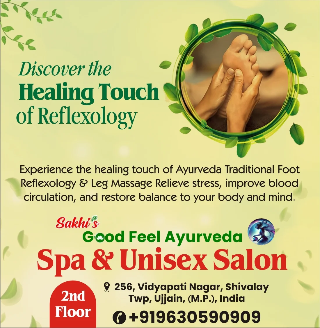 Ayurvedic Foot Reflexology and Leg Massage in Ujjain